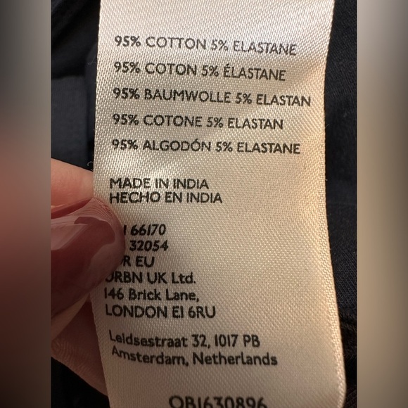 Free People Black Bow Detail Tank Top - Picture 7 of 8